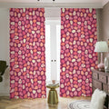Cute Easter Eggs Pattern Print Dimout Pencil Pleat Curtains