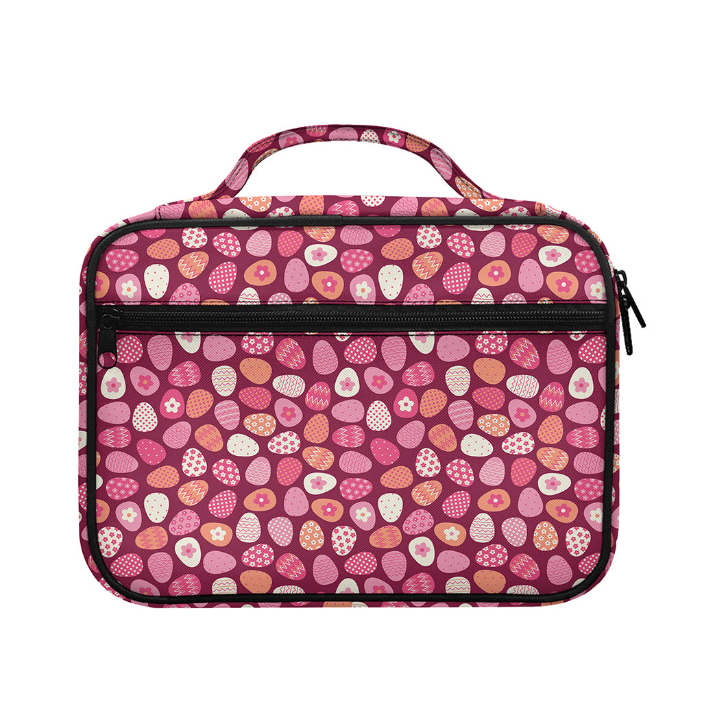 Cute Easter Eggs Pattern Print Briefcase Bible Bag