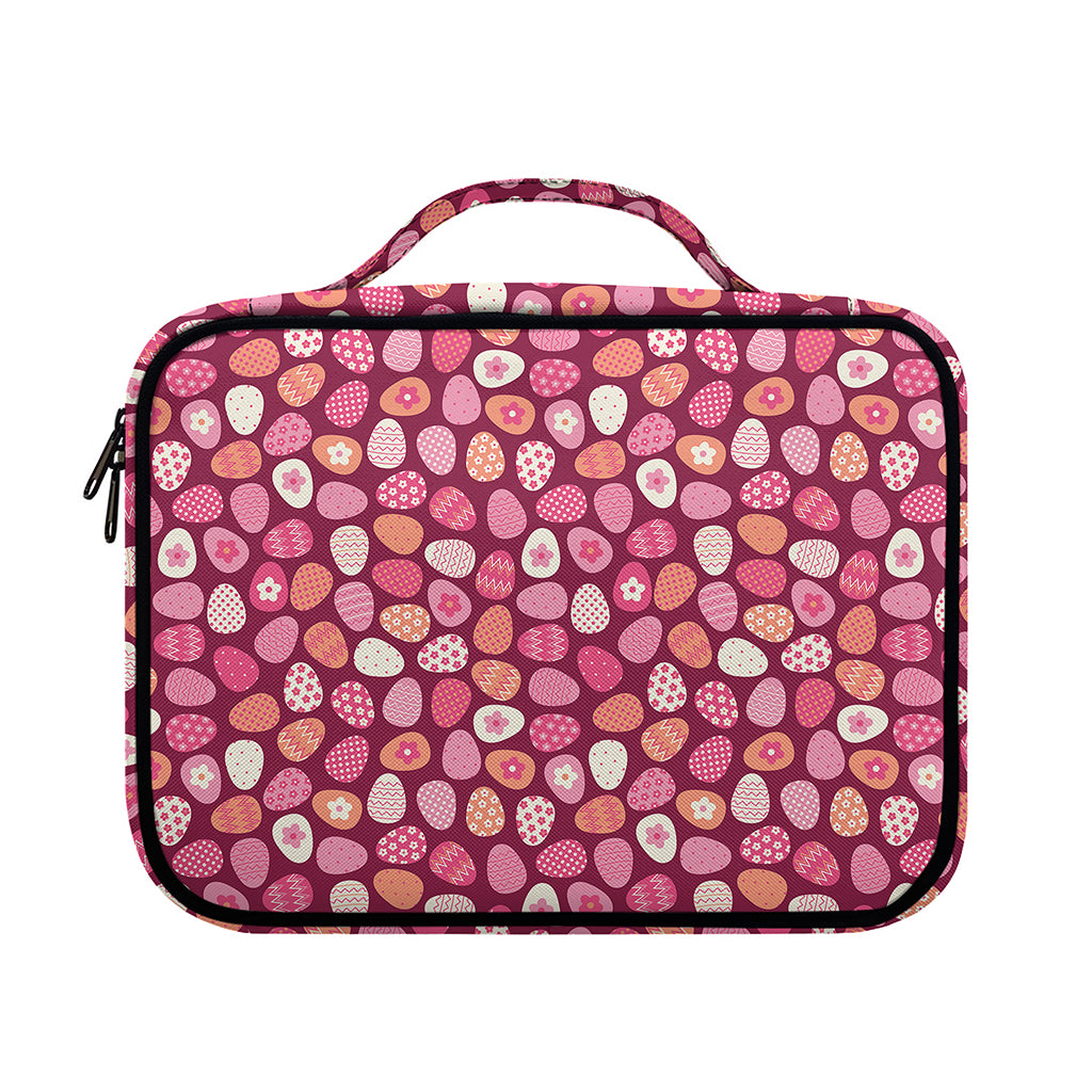Cute Easter Eggs Pattern Print Briefcase Bible Bag
