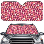 Cute Easter Eggs Pattern Print Car Windshield Sun Shade