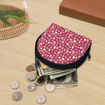 Cute Easter Eggs Pattern Print Coin Purse