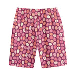 Cute Easter Eggs Pattern Print Cotton Shorts