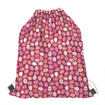 Cute Easter Eggs Pattern Print Drawstring Bag