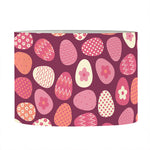 Cute Easter Eggs Pattern Print Drum Lamp Shade