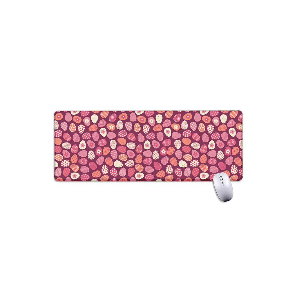 Cute Easter Eggs Pattern Print Extended Mouse Pad
