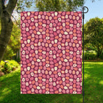 Cute Easter Eggs Pattern Print Garden Flag