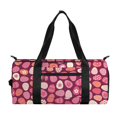 Cute Easter Eggs Pattern Print Gym Bag