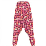 Cute Easter Eggs Pattern Print Hammer Pants
