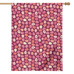 Cute Easter Eggs Pattern Print House Flag