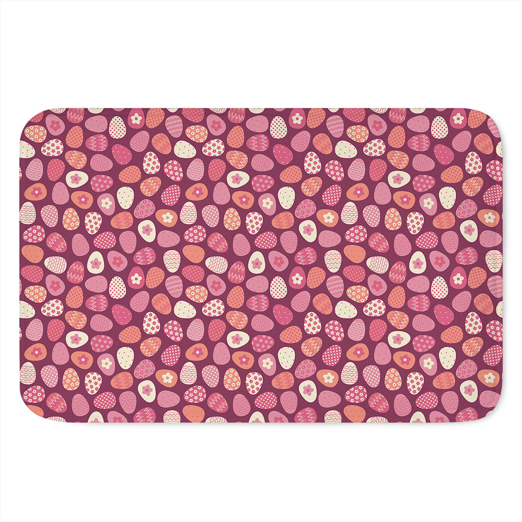 Cute Easter Eggs Pattern Print Indoor Door Mat