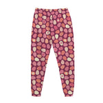 Cute Easter Eggs Pattern Print Jogger Pants