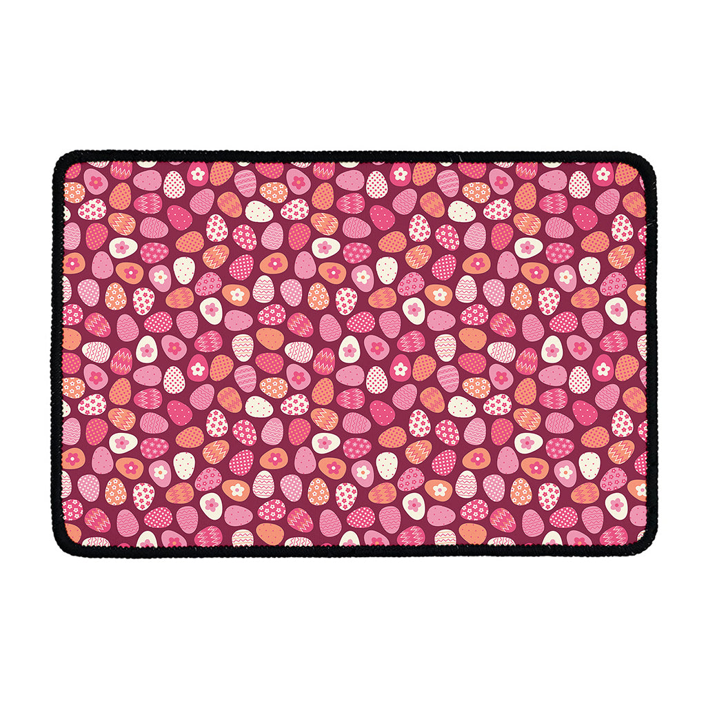 Cute Easter Eggs Pattern Print Kitchen Mat