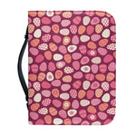 Cute Easter Eggs Pattern Print Leather Bible Cover