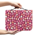 Cute Easter Eggs Pattern Print Leather Bible Cover