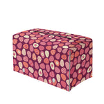 Cute Easter Eggs Pattern Print Leather Tissue Box Cover