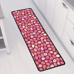 Cute Easter Eggs Pattern Print Long Kitchen Mat