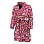 Cute Easter Eggs Pattern Print Men's Bathrobe