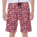 Cute Easter Eggs Pattern Print Men's Beach Shorts