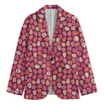 Cute Easter Eggs Pattern Print Men's Blazer