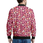Cute Easter Eggs Pattern Print Men's Bomber Jacket