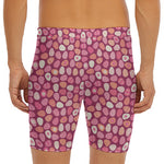 Cute Easter Eggs Pattern Print Men's Long Boxer Briefs