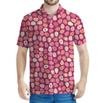 Cute Easter Eggs Pattern Print Men's Polo Shirt
