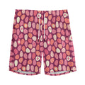 Cute Easter Eggs Pattern Print Men's Athletic Shorts