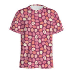 Cute Easter Eggs Pattern Print Men's Sports T-Shirt