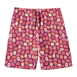 Cute Easter Eggs Pattern Print Men's Swim Trunks