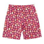 Cute Easter Eggs Pattern Print Men's Swim Trunks