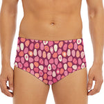 Cute Easter Eggs Pattern Print Men's Triangle Swim Briefs