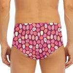Cute Easter Eggs Pattern Print Men's Triangle Swim Briefs