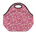 Cute Easter Eggs Pattern Print Neoprene Lunch Bag
