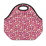 Cute Easter Eggs Pattern Print Neoprene Lunch Bag