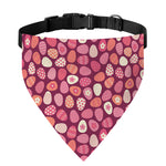 Cute Easter Eggs Pattern Print Over The Collar Dog Bandana