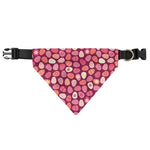 Cute Easter Eggs Pattern Print Over The Collar Dog Bandana