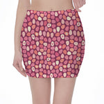 Cute Easter Eggs Pattern Print Pencil Mini Skirt