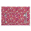 Cute Easter Eggs Pattern Print Placemat