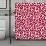 Cute Easter Eggs Pattern Print Polyester Shower Curtain