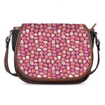 Cute Easter Eggs Pattern Print Saddle Bag