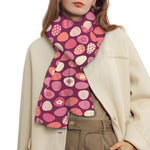 Cute Easter Eggs Pattern Print Scarf