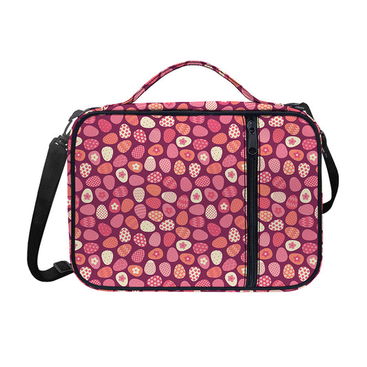 Cute Easter Eggs Pattern Print Shoulder Strap Bible Bag