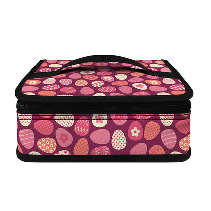 Cute Easter Eggs Pattern Print Small Lunch Bag