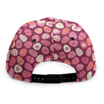 Cute Easter Eggs Pattern Print Snapback Cap
