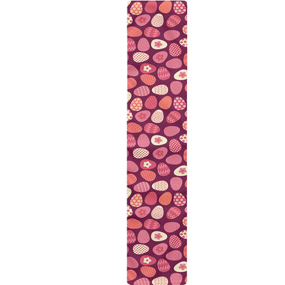 Cute Easter Eggs Pattern Print Table Runner