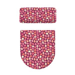 Cute Easter Eggs Pattern Print Toilet Lid And Tank Cover Set