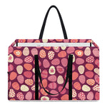 Cute Easter Eggs Pattern Print Utility Tote Bag