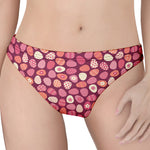 Cute Easter Eggs Pattern Print Women's Thong