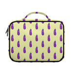 Cute Eggplant Pattern Print Briefcase Bible Bag