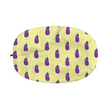 Cute Eggplant Pattern Print Car Side Mirror Covers